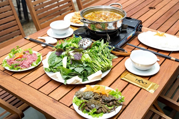 Lẩu gạch tôm sông Hải Phòng: tinh hoa ẩm thực đất cảng