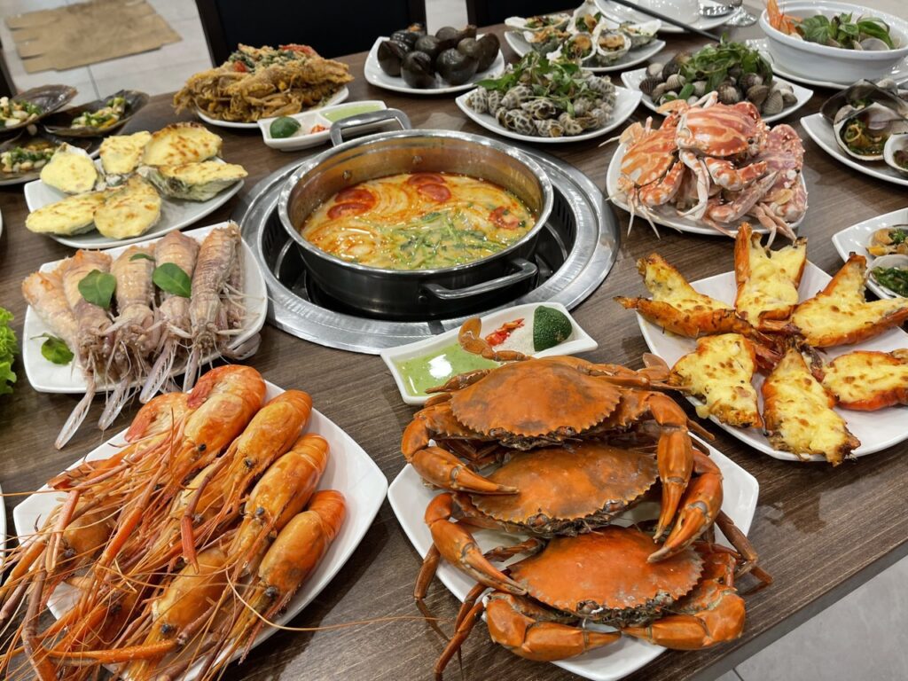 hải sản đồ sơn hải phòng