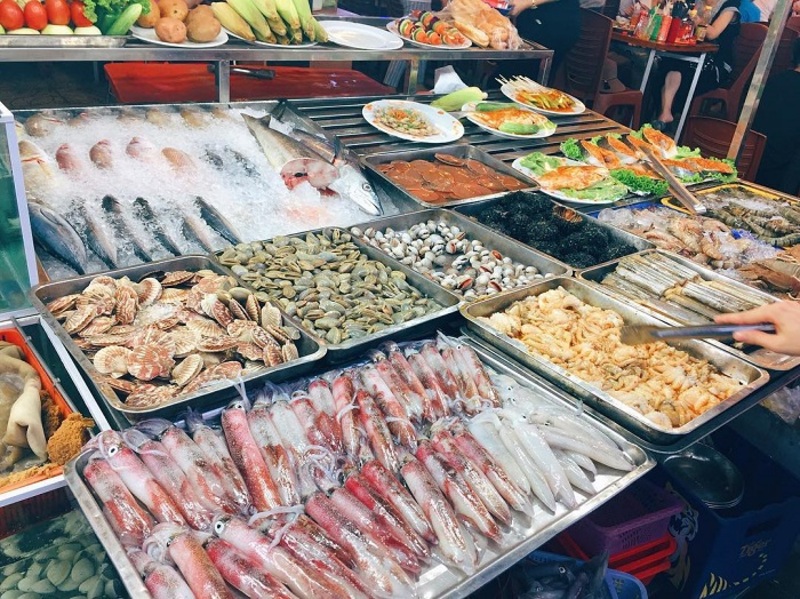 hải sản đồ sơn hải phòng