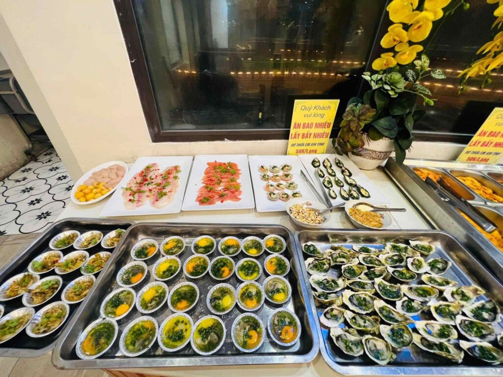 búp phê hải sản hải phòng