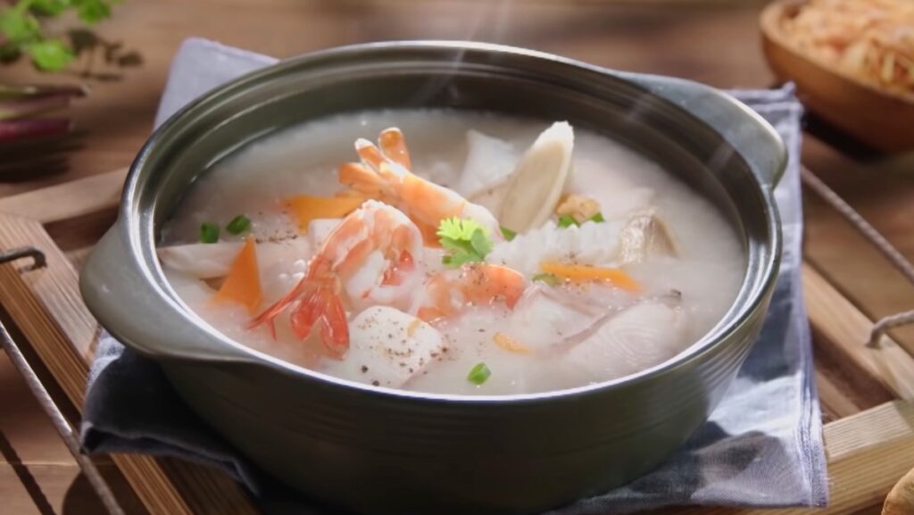 cháo hải sản hải phòng